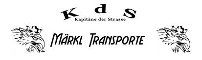 LKW Namensschild mit Gravur - Märkl Transporte 