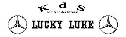 LKW Namensschild mit Gravur - Lucky Luke