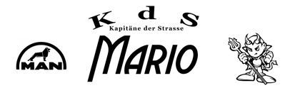 LKW Namensschild mit Gravur - Mario